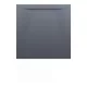 Laufen Pro S Marbond szögletes zuhanytálca 90x90 cm, antracitszürke H2101800780001