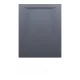 Laufen Pro S Marbond szögletes zuhanytálca 100x80 cm, antracitszürke H2101810780001
