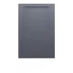 Laufen Pro S Marbond szögletes zuhanytálca 120x80 cm, antracitszürke H2101820780001