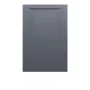 Laufen Pro S Marbond szögletes zuhanytálca 120x80 cm, antracitszürke H2101820780001