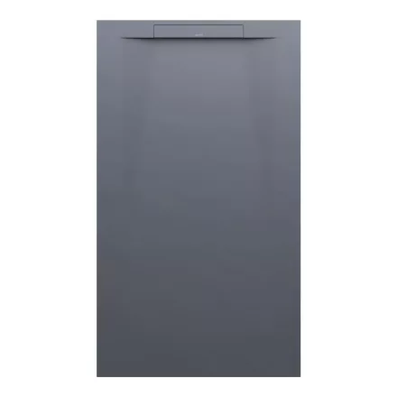 Laufen Pro S Marbond szögletes zuhanytálca 140x80 cm, antracitszürke H2101830780001