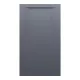 Laufen Pro S Marbond szögletes zuhanytálca 140x80 cm, antracitszürke H2101830780001