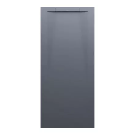 Laufen Pro S Marbond szögletes zuhanytálca 180x80 cm, antracitszürke H2101850780001