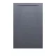 Laufen Pro S Marbond szögletes zuhanytálca 140x90 cm, antracitszürke H2101880780001
