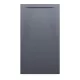 Laufen Pro S Marbond szögletes zuhanytálca 160x90 cm, antracitszürke H2101890780001