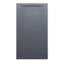 Laufen Pro S Marbond szögletes zuhanytálca 160x90 cm, antracitszürke H2101890780001