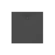   Laufen Solutions 2.0 Marbond zuhanytálca 100X100 cm matt antracit H2102520780001