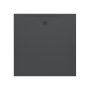 Laufen Pro szögletes zuhanytálca 80x80 cm, antracit H2109500780001