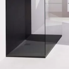   Laufen Pro szögletes zuhanytálca 140x80 cm, antracit H2109530780001