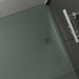 Laufen Pro szögletes zuhanytálca 90x90 cm, betonszürke H2109560790001