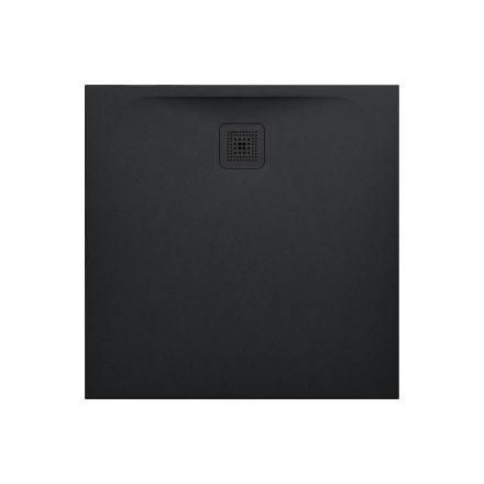 Laufen Pro szögletes zuhanytálca 90x90 cm, fekete H2109560800001
