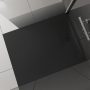 Laufen Pro szögletes zuhanytálca 100x90 cm, fekete H2109570800001