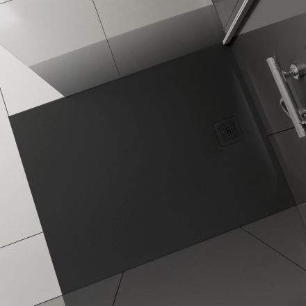 Laufen Pro szögletes zuhanytálca 120x90 cm, fekete H2109580800001