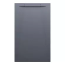   Laufen Pro S Marbond szögletes zuhanytálca 130x80 cm, antracitszürke H2111820780001