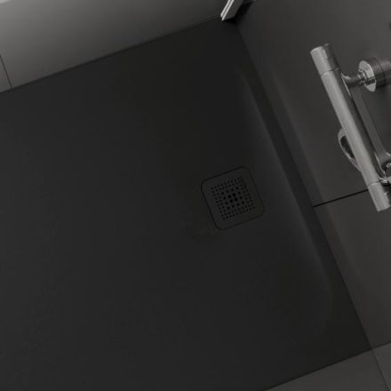 Laufen Pro szögletes zuhanytálca 140x70 cm, fekete H2129530800001