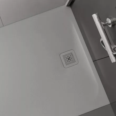 Laufen Pro szögletes zuhanytálca 140x140 cm, szürke H2129580770001