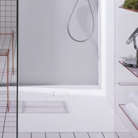Laufen Solutions Marbond szögletes zuhanytálca 120x70 cm csúszásgátló felülettel, fehér H2134430000001