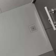   Laufen Pro szögletes zuhanytálca 160x70 cm, szürke H2139540770001