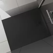   Laufen Pro szögletes zuhanytálca 160x90 cm, fekete H2139590800001