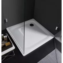   Laufen Platina szögletes acéllemez zuhanytálca 90x90x2,5 cm, fehér H2150020000401