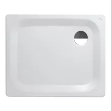   Laufen Platina szögletes acéllemez zuhanytálca 90x75x2,5 cm, fehér H2150030000401