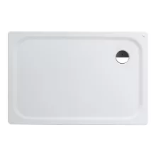   Laufen Platina szögletes acéllemez zuhanytálca 120x80x2,5 cm, fehér H2150050000401