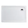 Laufen Platina szögletes acéllemez zuhanytálca 120x80x2,5 cm, fehér H2150050000401