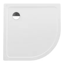   Laufen Platina íves acéllemez zuhanytálca 100x100x2,5 cm, fehér H2150090000401