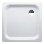 Laufen Platina szögletes acéllemez zuhanytálca 80x80x6,5 cm, fehér H2150110000401