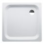 Laufen Platina szögletes acéllemez zuhanytálca 90x90x6,5 cm, fehér H2150120000401