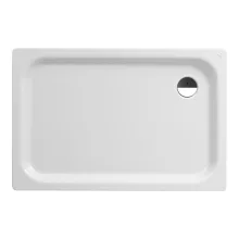   Laufen Platina szögletes acéllemez zuhanytálca 120x80x6,5 cm, fehér H2150150000401
