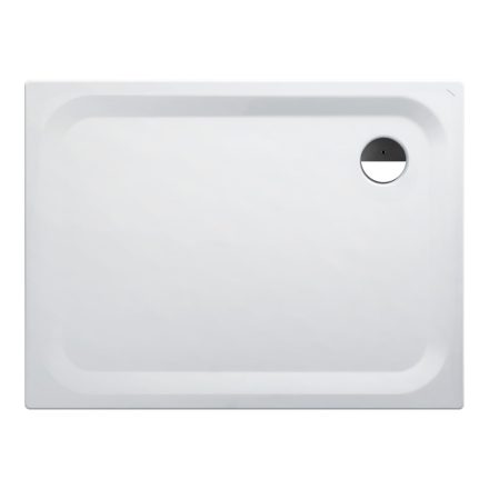 Laufen Platina szögletes acéllemez zuhanytálca 120x90x2,5 cm, fehér H2150320000401
