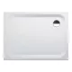 Laufen Platina szögletes acéllemez zuhanytálca 120x90x2,5 cm, fehér H2150320000401