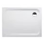 Laufen Platina szögletes acéllemez zuhanytálca 120x90x2,5 cm, fehér H2150320000401