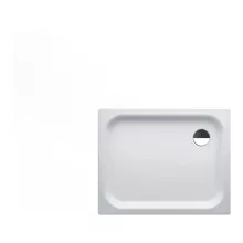   Laufen Platina szögletes acéllemez zuhanytálca 100x80x6,5 cm, fehér H2150410000401