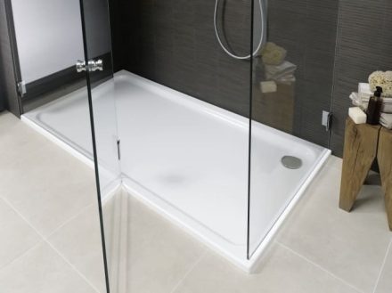 Laufen Solutions szögletes akril zuhanytálca 170x80 cm, fehér H2155070000001