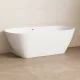 Laufen Lua falhoz illeszthető Marbond fürdőkád 170x85,5 cm, fehér H2200870000001