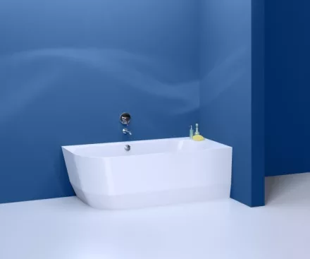 Laufen Pro jobbos sarokhoz illeszhető marbond kád 180x80 cm H2449550000001