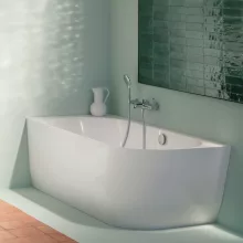   Laufen Pro balos sarokhoz illeszhető marbond kád 180x80 cm H2449560000001