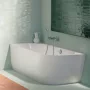 Laufen Pro balos sarokhoz illeszhető marbond kád 180x80 cm H2449560000001