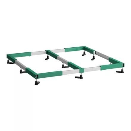 Laufen Ineo állítható szerelőkeret 100–120x70–90 cm Marbond Laufen Pro S zuhanytálcákhoz H2957260000001