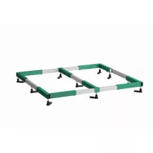 Laufen INEO állítható szerelőkeret 140x100 cm Marbond Laufen Pro S és Solutions zuhanytálcákhoz H2957310000001