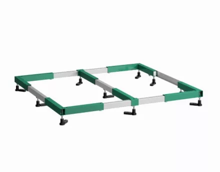 Laufen INEO állítható szerelőkeret 160-180x100 cm Marbond Laufen Pro S és Solutions zuhanytálcákhoz H2957320000001