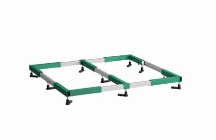 Laufen INEO állítható szerelőkeret 140–150x140–150 cm Marbond Laufen Pro zuhanytálcákhoz H2957350000001