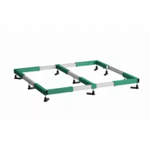 Laufen INEO állítható szerelőkeret 100-130x80 cm Marbond Laufen Pro S zuhanytálcákhoz H2957370000001