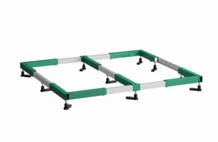 Laufen INEO állítható szerelőkeret 100-130x80 cm Marbond Laufen Pro S zuhanytálcákhoz H2957370000001