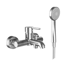   Laufen Lua egykaros kádcsaptelep kézizuhannyal és zuhanytömlővel, króm H3210810041311