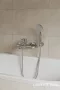 Laufen Lua egykaros kádcsaptelep kézizuhannyal és zuhanytömlővel, króm H3210810041311