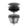 Laufen Click-Clack lefolyószelep, PVD matt titán fekete H3709890811041
