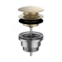 Laufen Click-Clack lefolyószelep, PVD matt arany H3709890831041